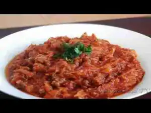 Video: Minced meat and Cabbage stew